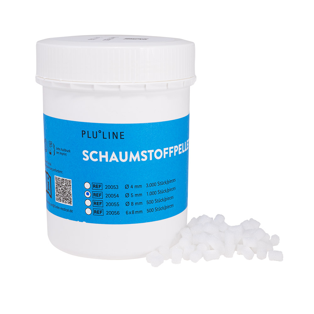 PLULINE Schaumstoff-Pellets Gr.2, 1000 Stück