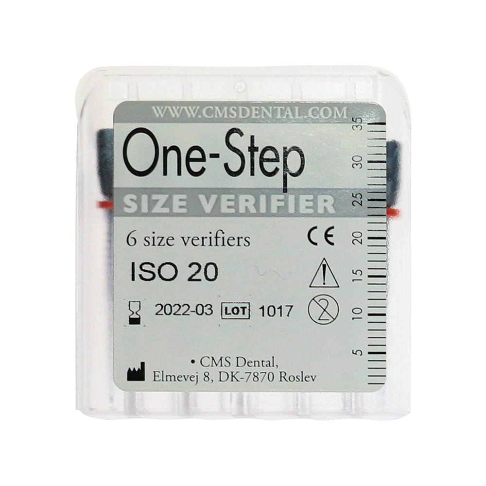 One-Step Prüfinstrument ISO 20, 6 Stück Einweg