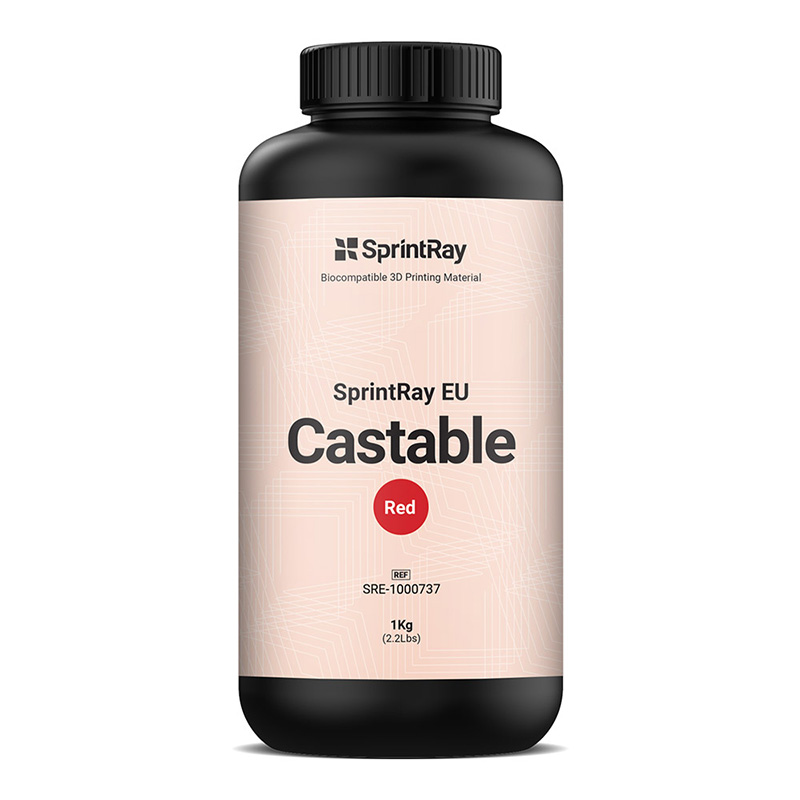 SprintRay EU Castable Red1Ltr
