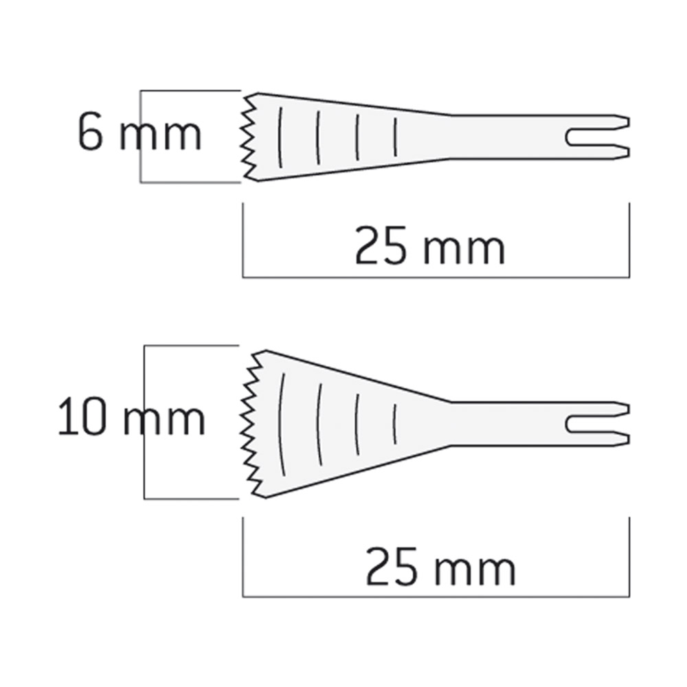 Sägeblatt sagittal 10 mm für S-8 S, 5 Stück
