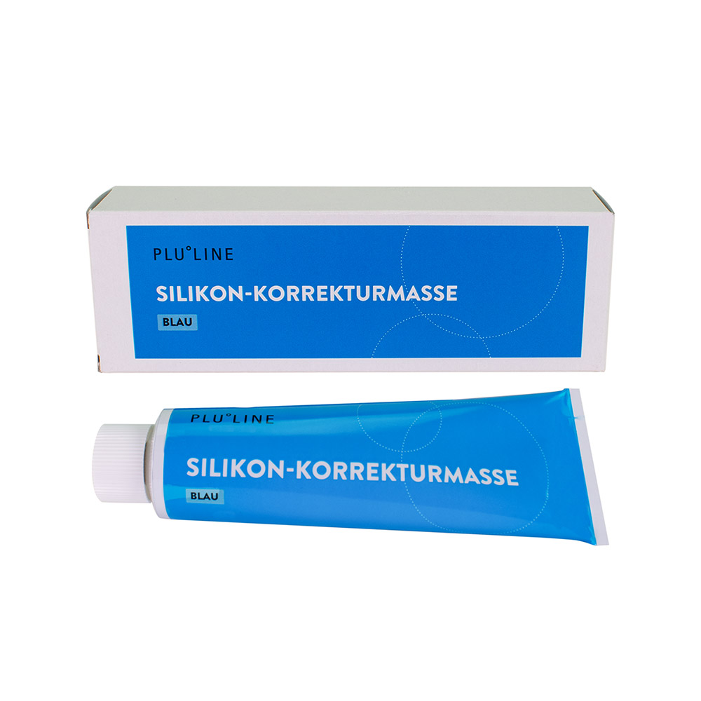 PLULINE Korrekturmasse blau, 150 ml Tube