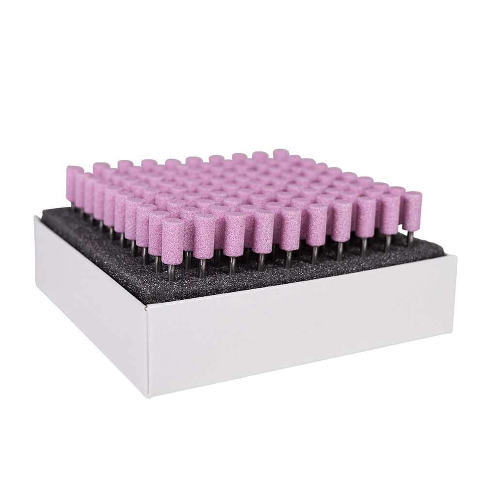 PLULINE Schleifkörper Figur 31 Iso-Gr.065 rosa Handstück, 100 Stück