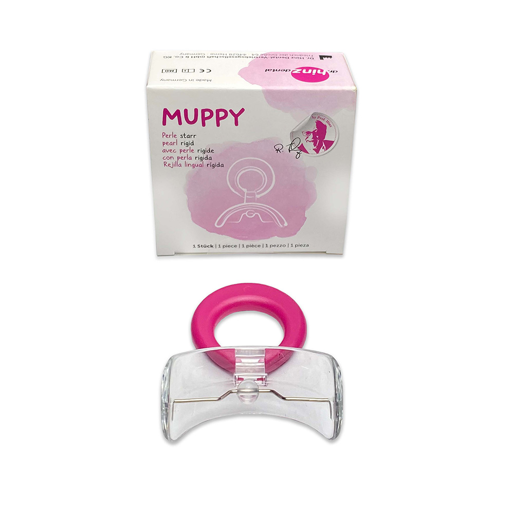 Mundvorhofplatte I klein mit Perle, Stück