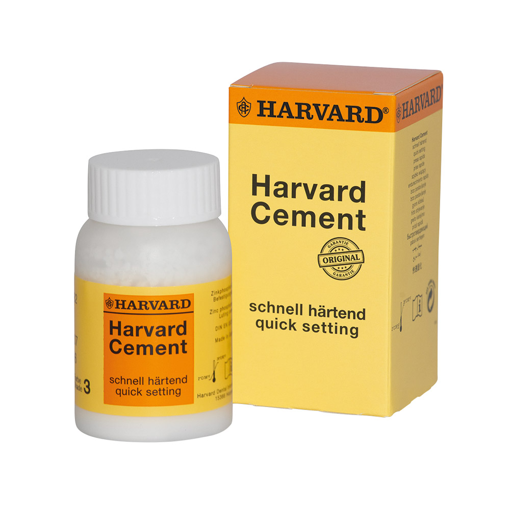 Harvard Cement schnelllhärtend 3 weißlichgelb, 100 g Pulver