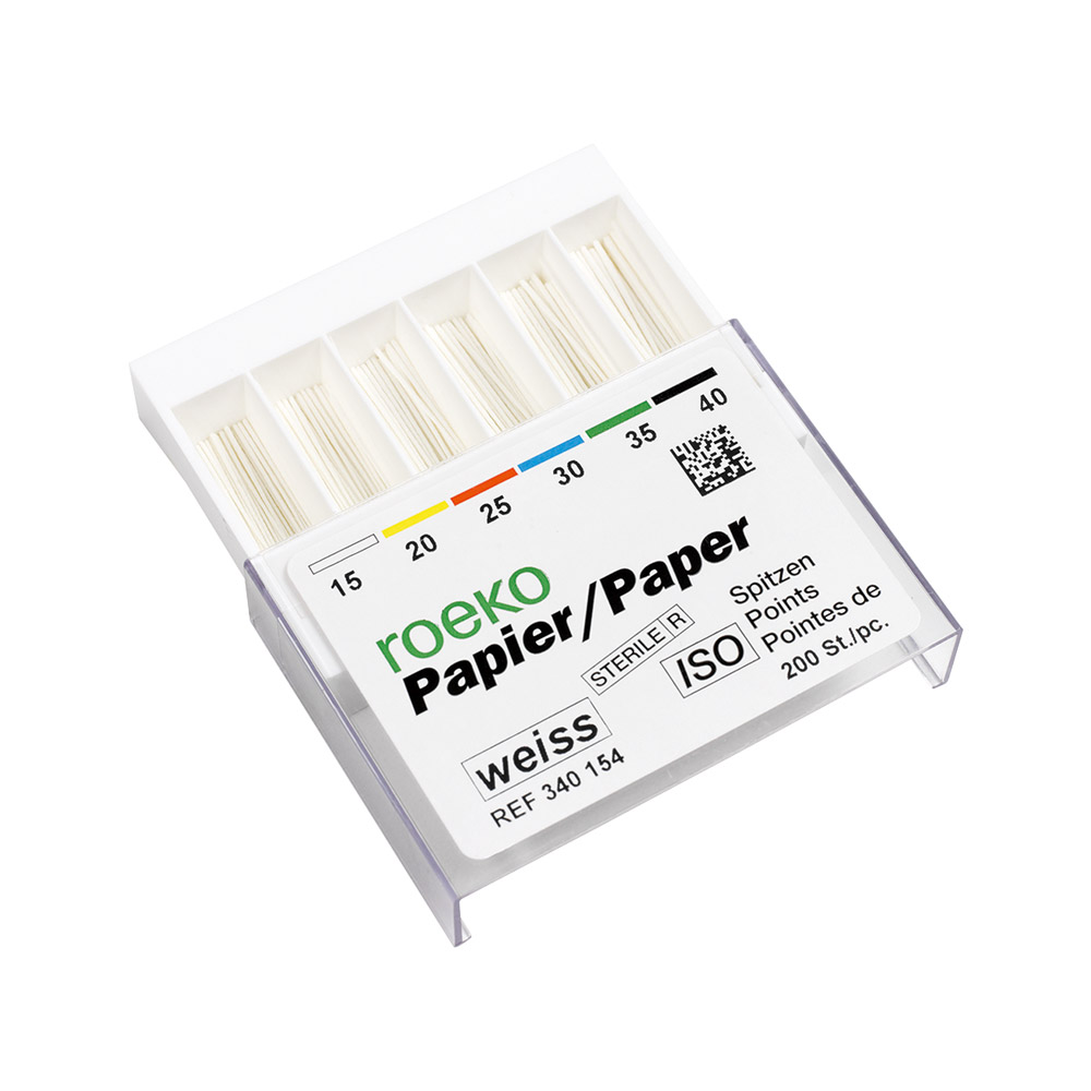 Papierspitzen weiss Gr. 15-40, 200 Stück