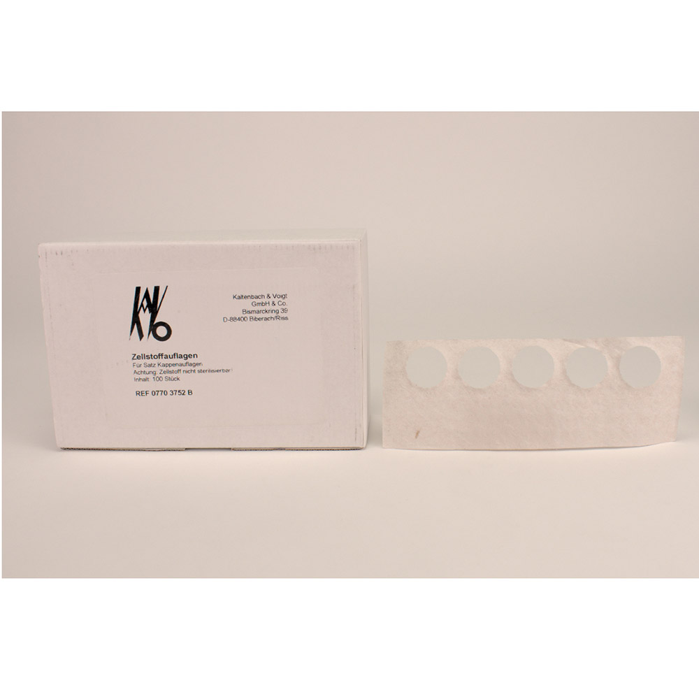 Zellstoffauflagen 5 Loch 74 x 202 mm, 100 Stück