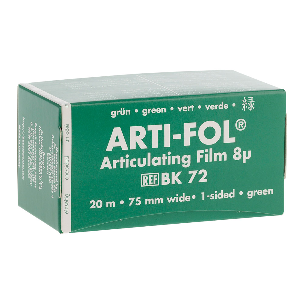 Arti-Fol einseitig grün 75 mm BK 72, 20 m