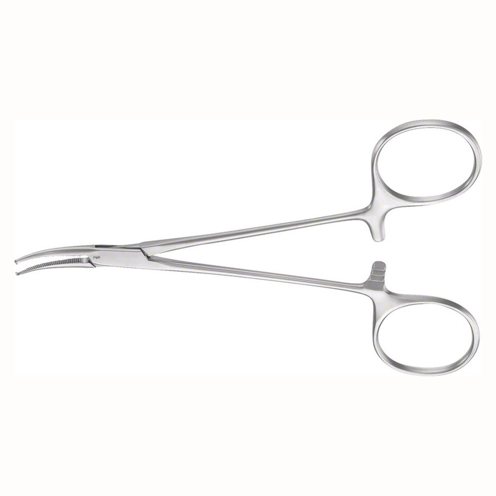 Mosquito Klemme 12,5 cm 1x2Z gebogen, Stück