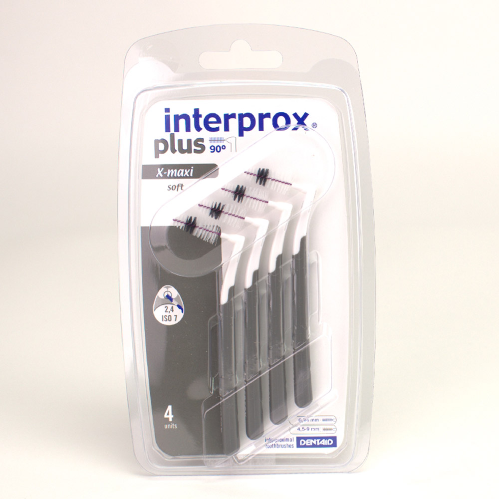 Interprox plus X-maxi grau, 4 Stück