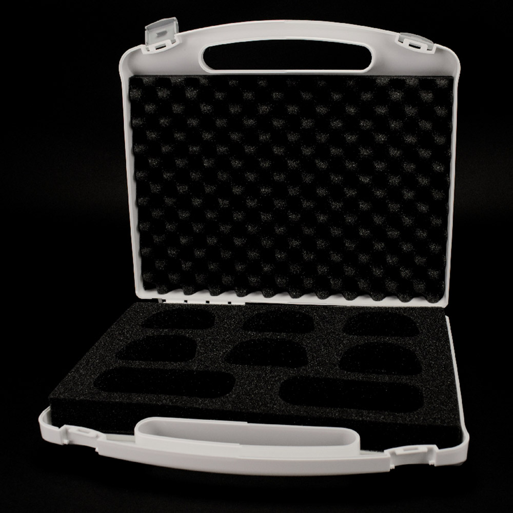 Dentalkoffer mit 6 Vertiefungen weiß, Stück