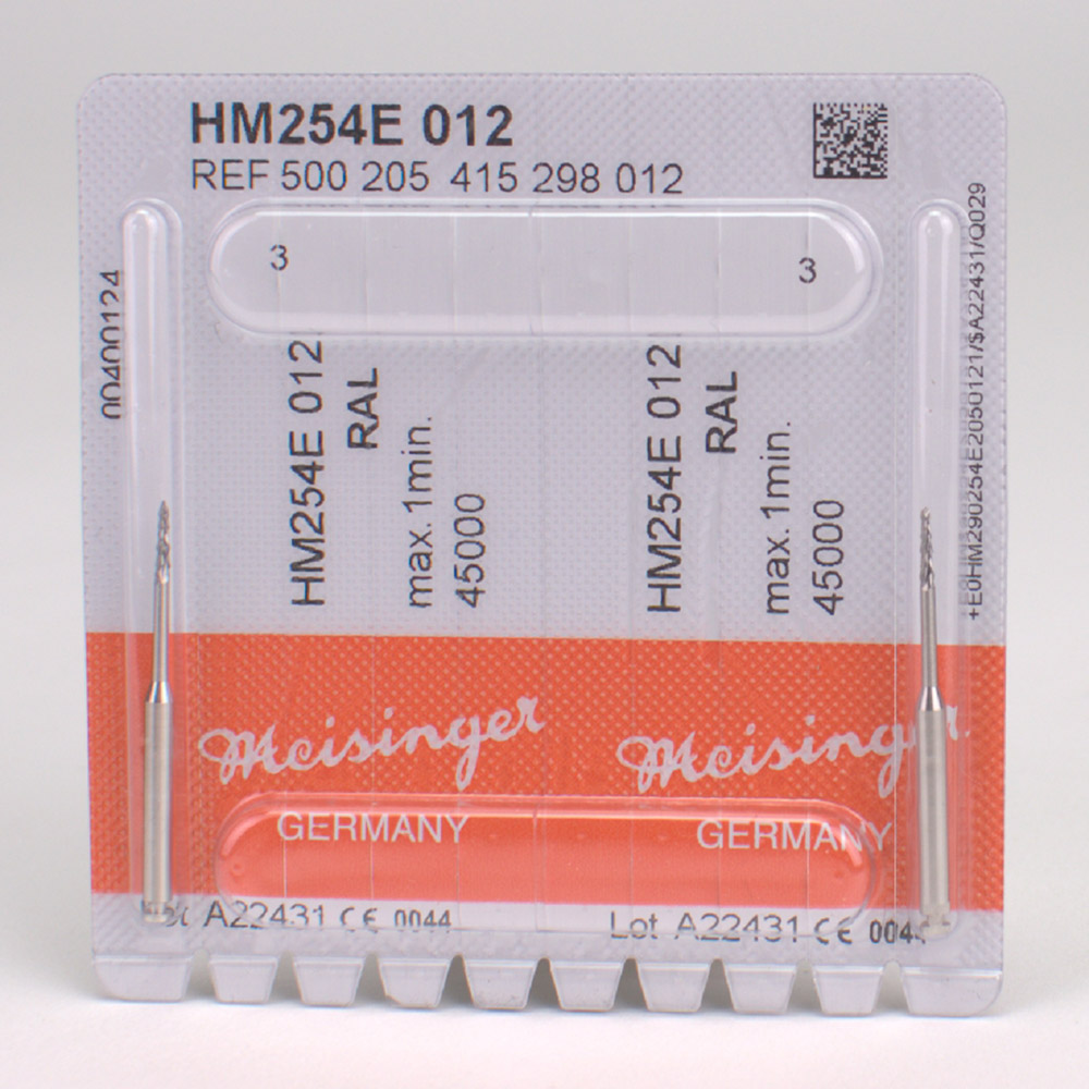 HM Knochenfräser WstL 254E 012, 2 Stück