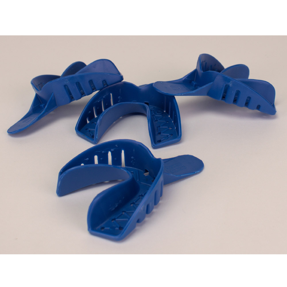 Tray Aways Abdrucklöffel  perforiert #2 large UK, 12 Stück