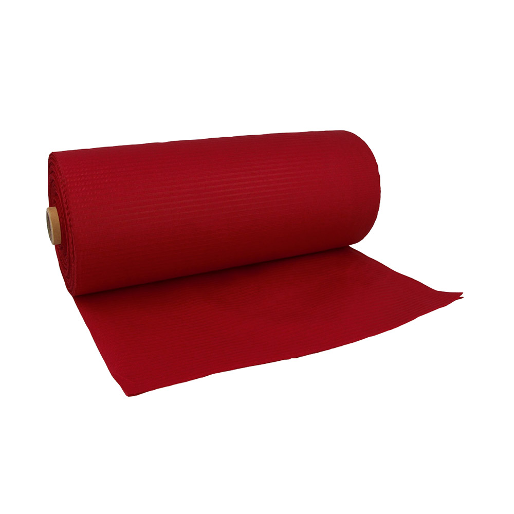 Monoart Umhang Papier 61 x 53 cm weinrot, 80 Stück