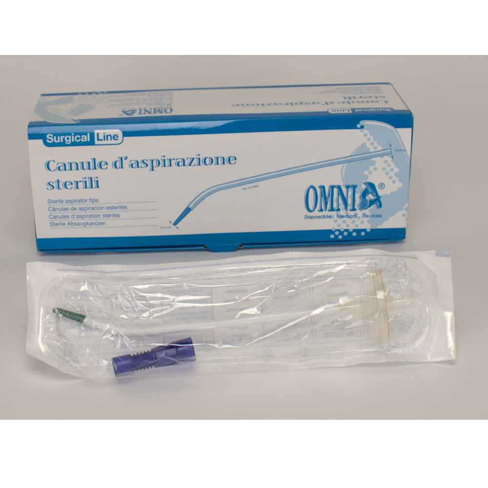 Absaugkanüle chirurgisch, steril mit Filter, 5 Stück