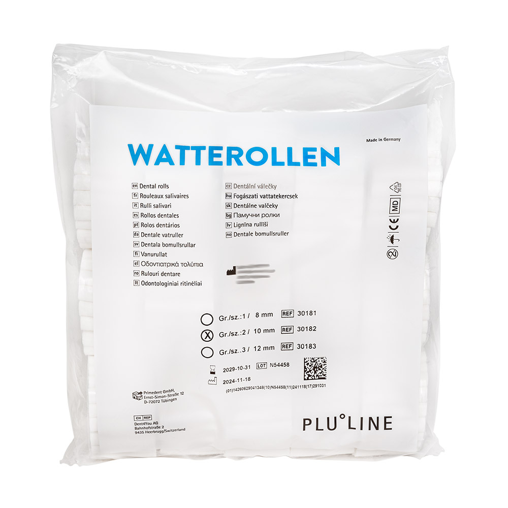 PLULINE Watterollen Größe 2, 300 g