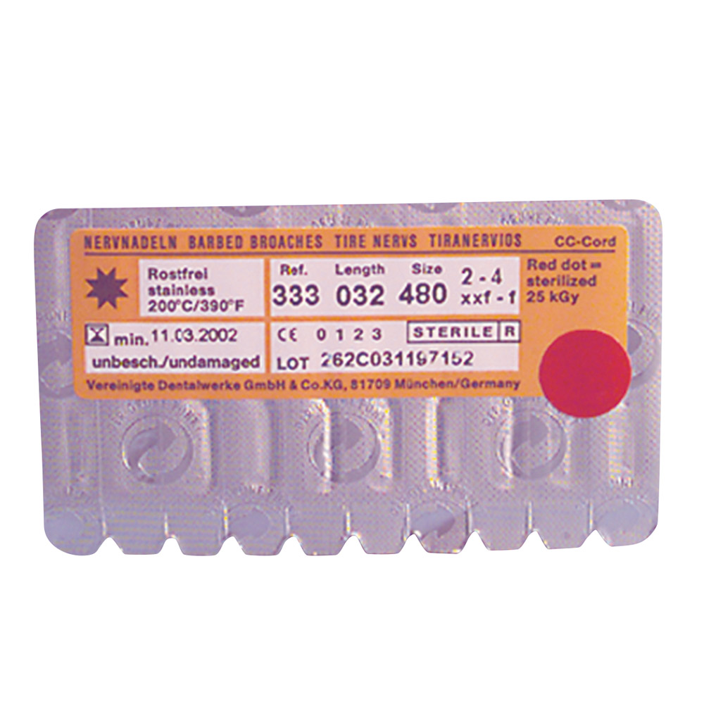 Nervnadeln CC-Cord 333/f blau 21 mm Satz