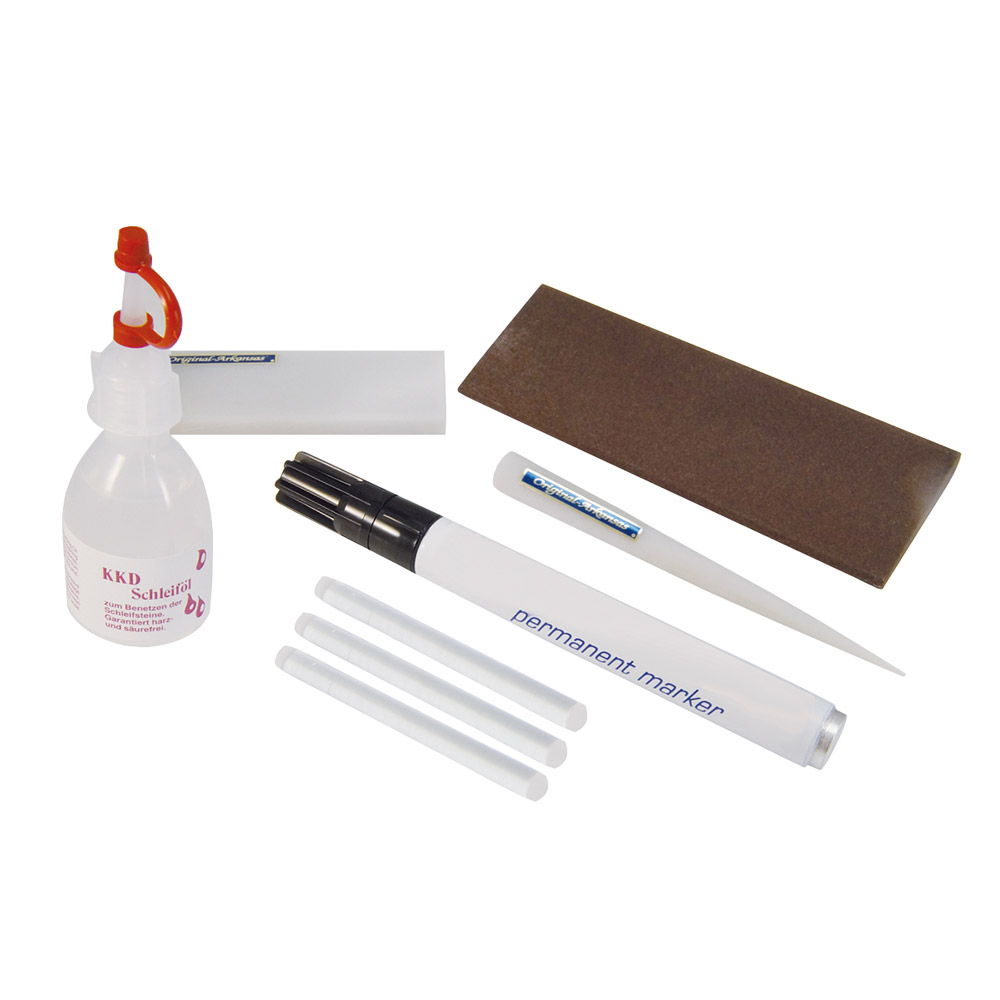 Schleifsatz Grundausstattung, Box