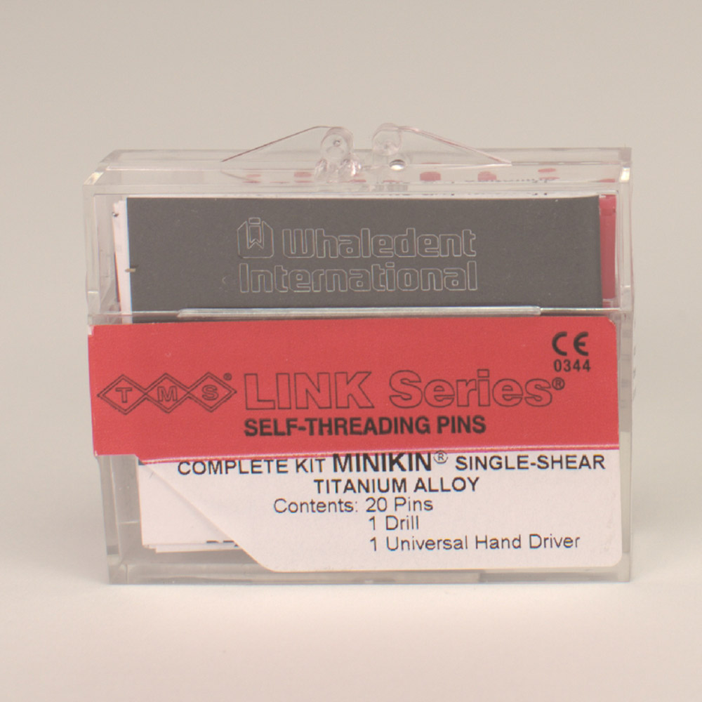 TMS Link Stifte Minikin 0,425 mm Titan L811 rot 20 Stück + Zubehör, Set