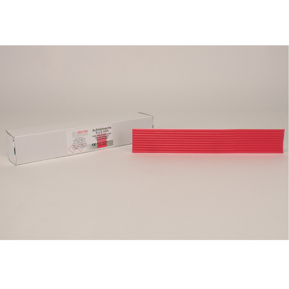 Aufstellwachs hellrosa 3 x 3 mm, 220 g