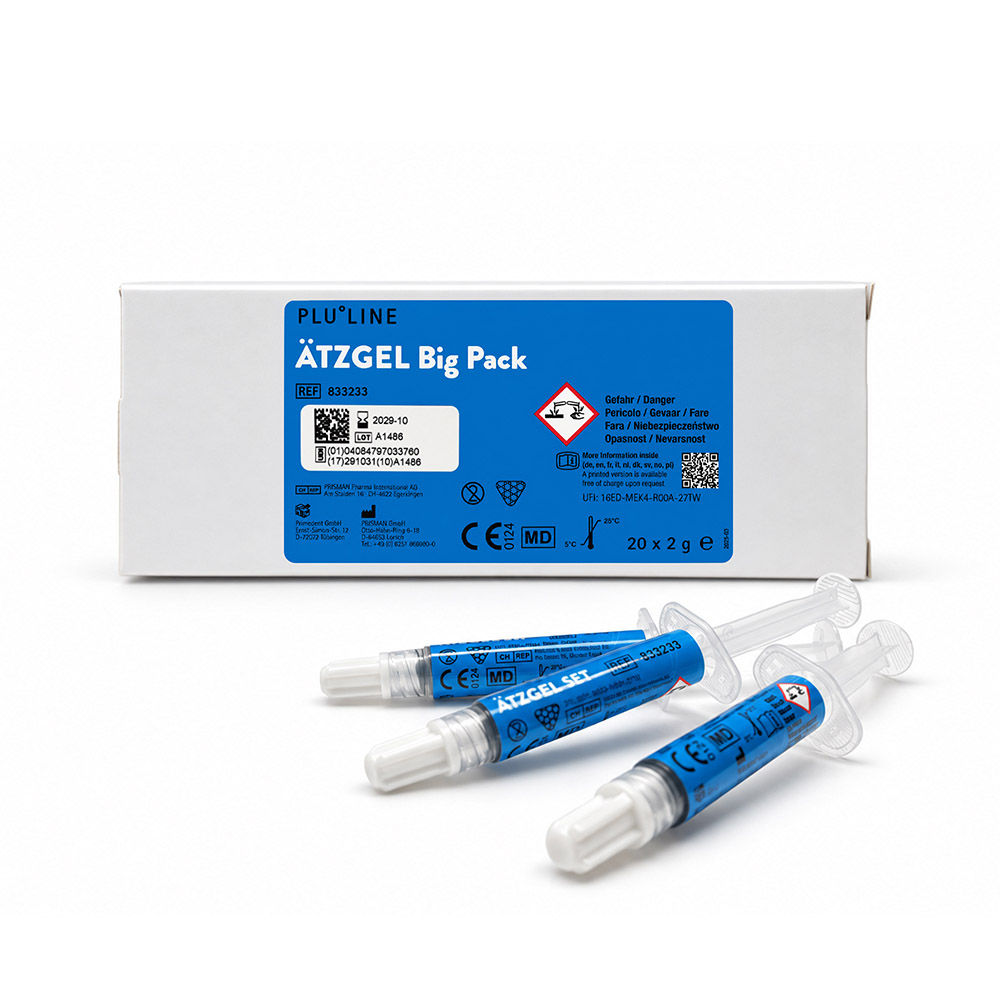 PLULINE ÄTZGEL Big Pack, 20 x 2 g Spritze