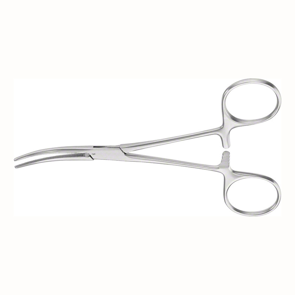 Arterienklemme Pean 13,0 cm gebogen, Stück