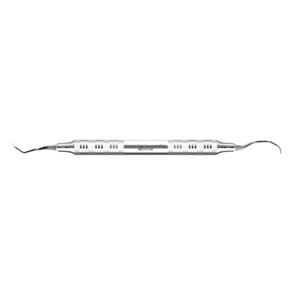 Kürette Gracey Standard 13-14 posterior distal Edelstahlgriff, Stück