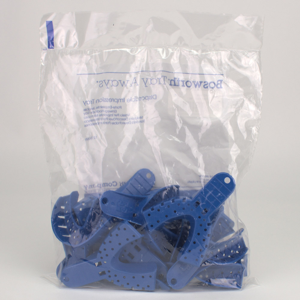 Tray Aways Abdrucklöffel  perforiert #6 small UK, 12 Stück