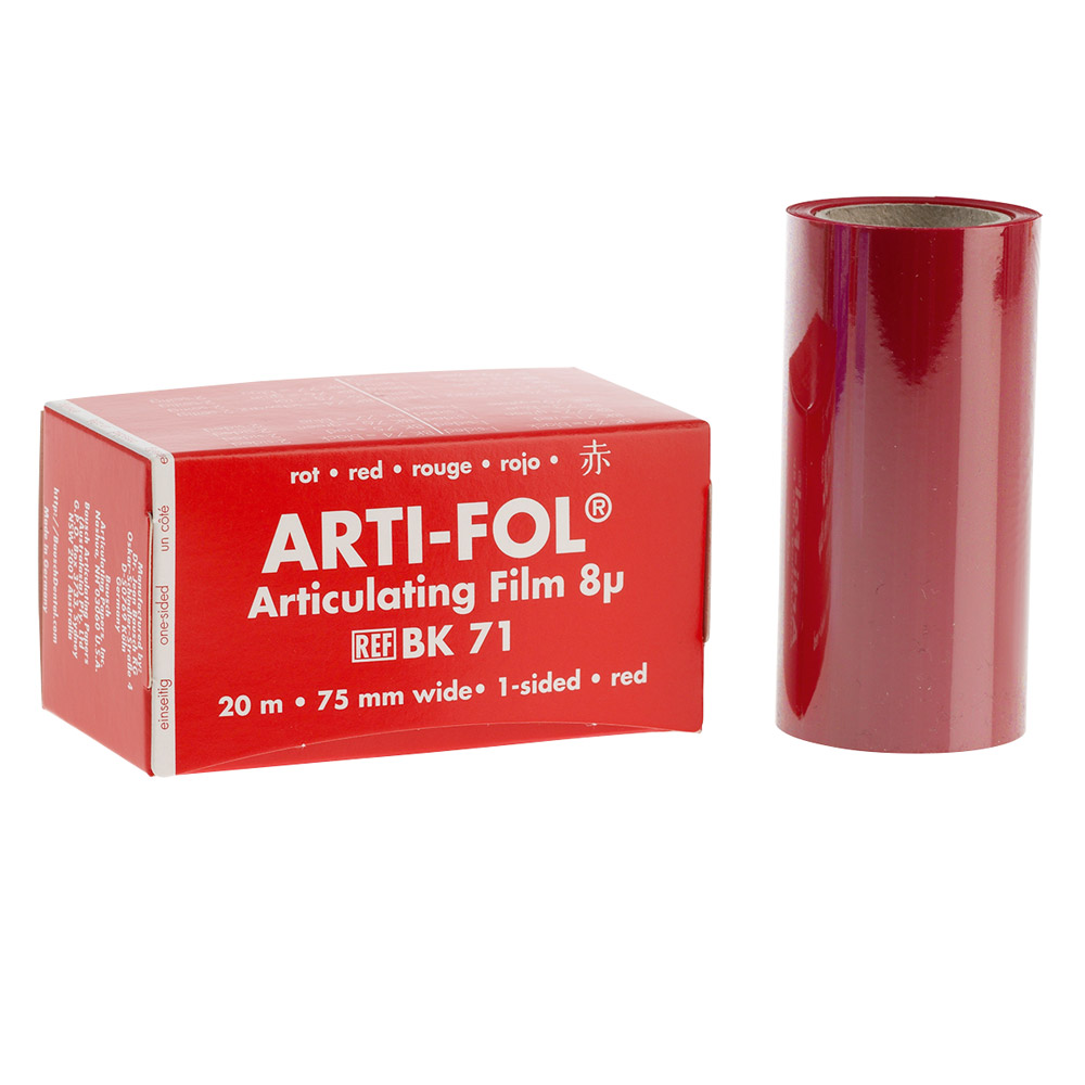 Arti-Fol einseitig rot 75 mm BK 71, 20 m