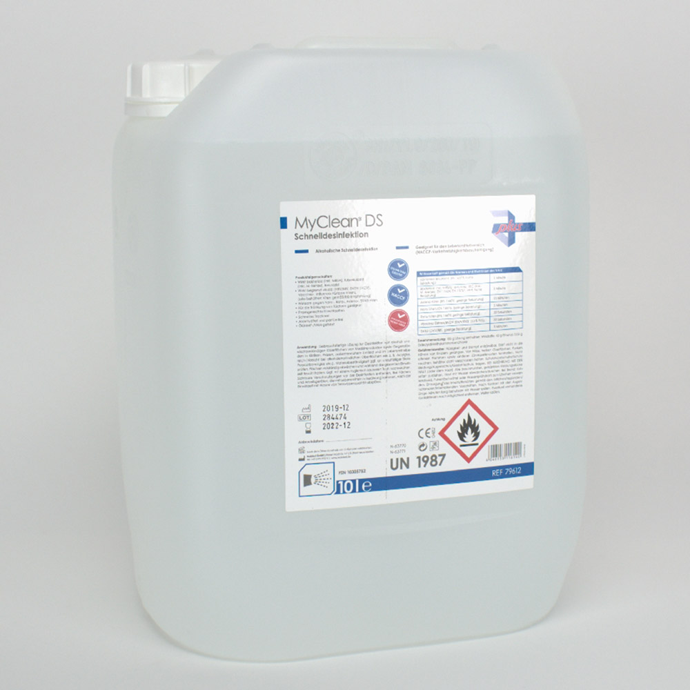 Myclean Schnelldesinfektion neutral, 10 L Kanister