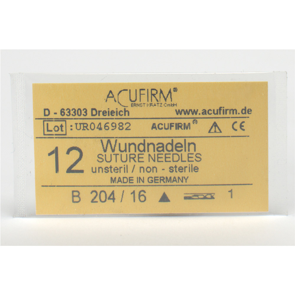 Wundnadeln Acufirm B 204/16, 144 Stück