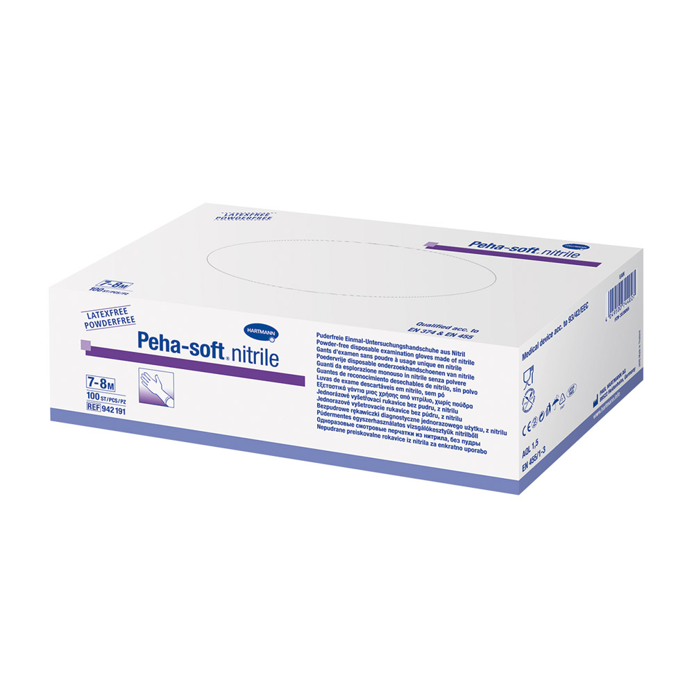 Peha-Soft Nitrile Handschuhe puderfrei Gr. XS, 100 Stück
