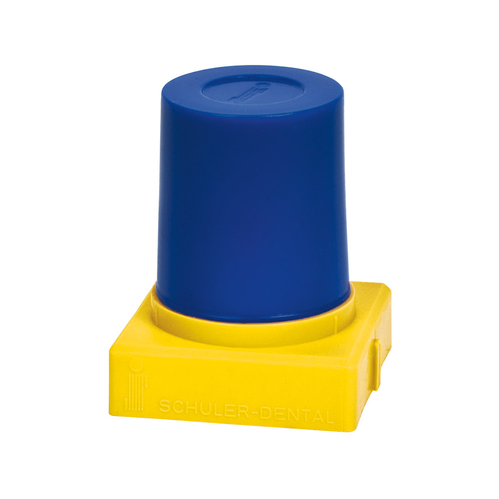 Fräswachs Kegel S-U blau x-hart, 45 g