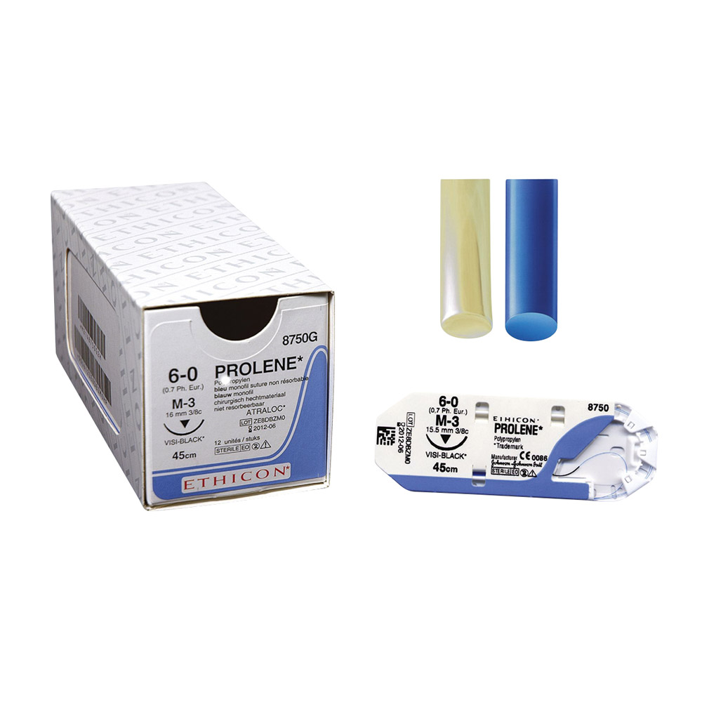 Prolene blau 5-0/1 P3 45 cm, 36 Stück