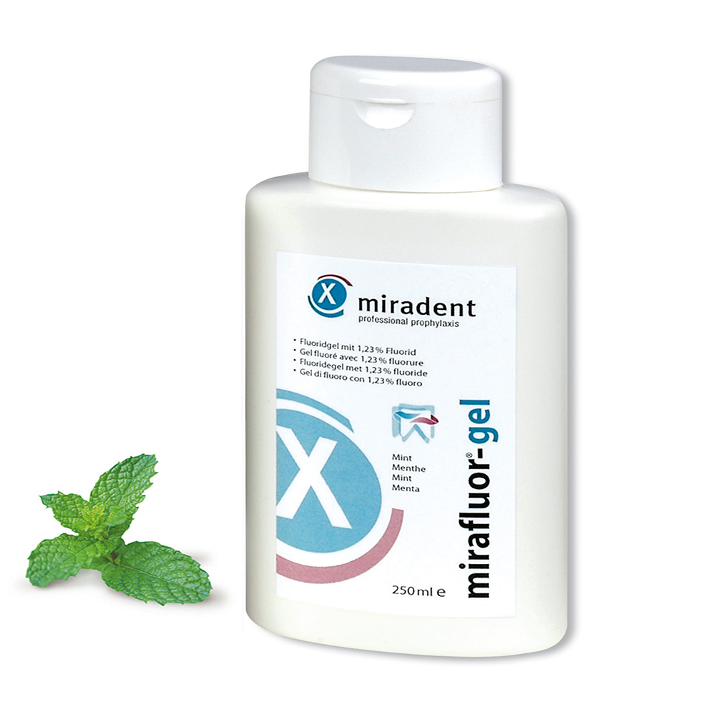 mirafluor Gel Mint, 250 ml