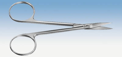 Schere gebogen BC111, Stück