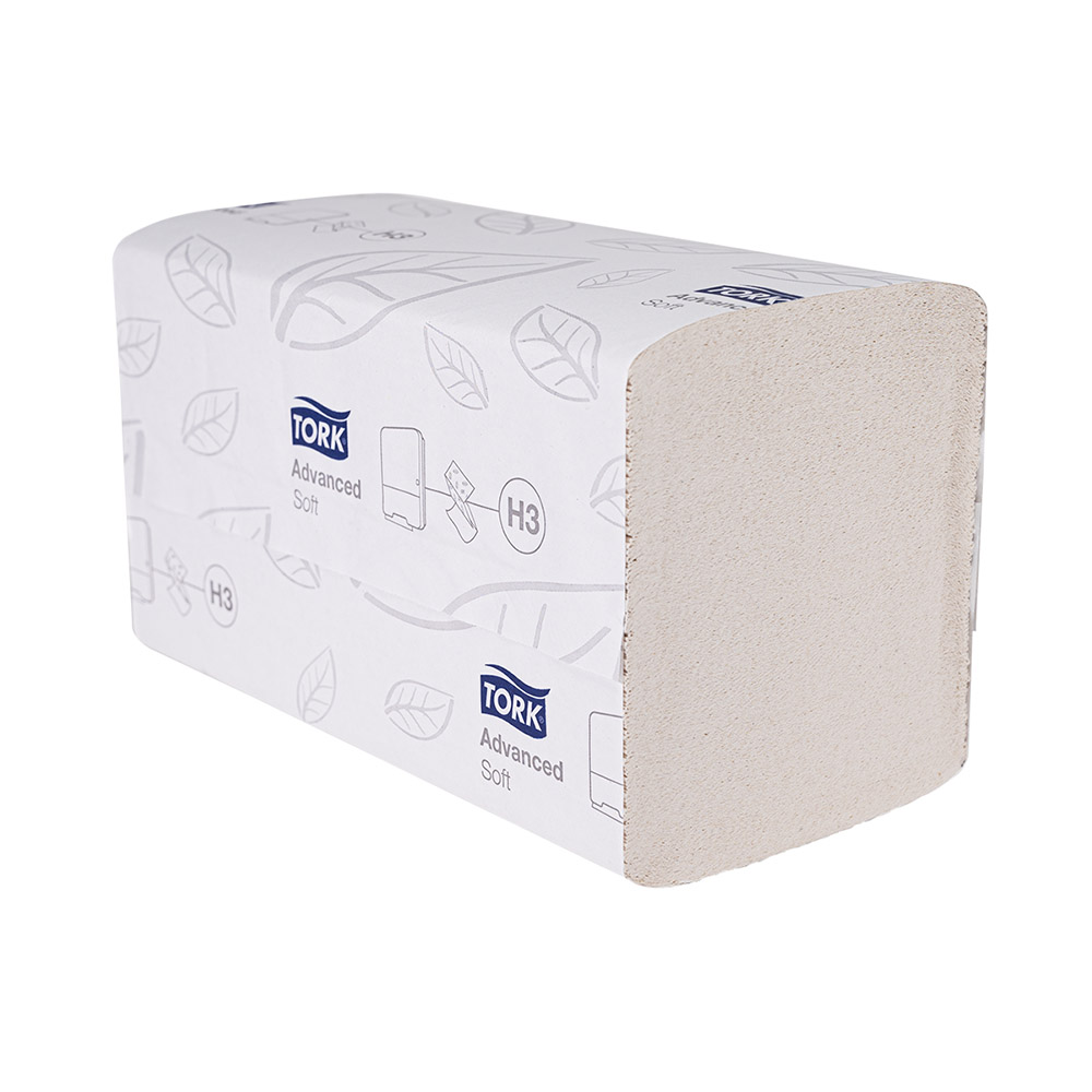 Tork Advanced H3 weiß 2-lagig 23x22 ZZ, Karton