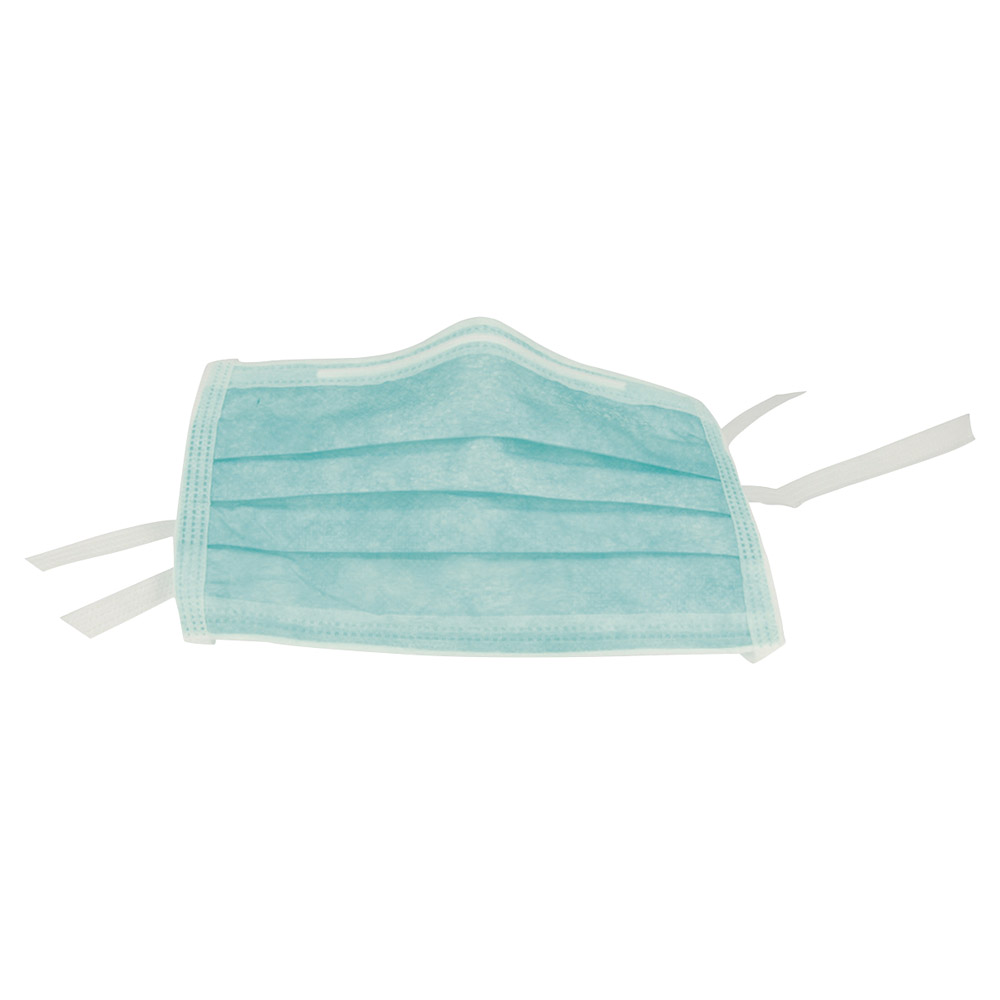 Mundschutz Monoart Pro 3 grün Band, 50 Stück