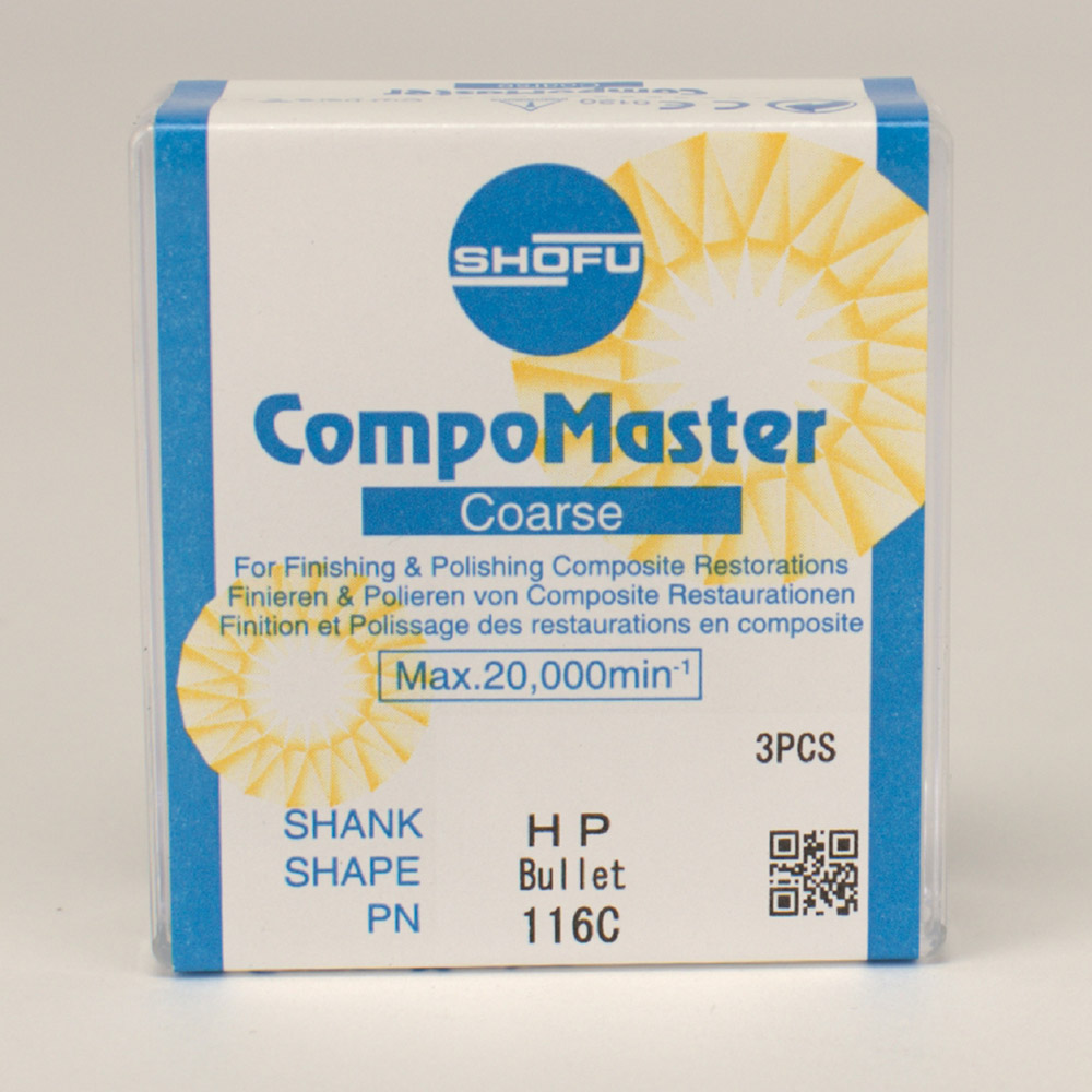 CompoMaster Hst Walze coarse 116C, 3 Stück