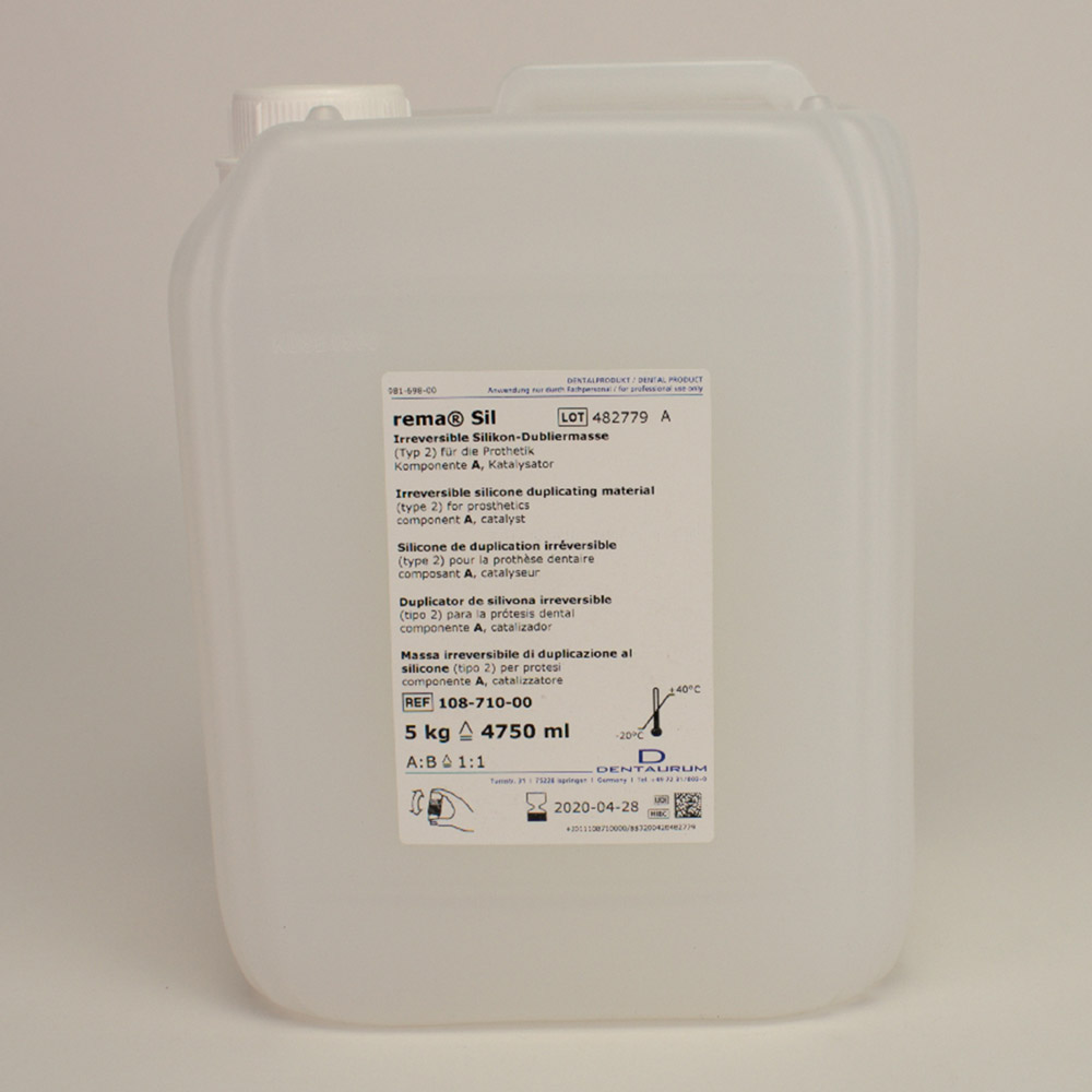 Rema-Sil A Silikondubliermasse, 5 kg