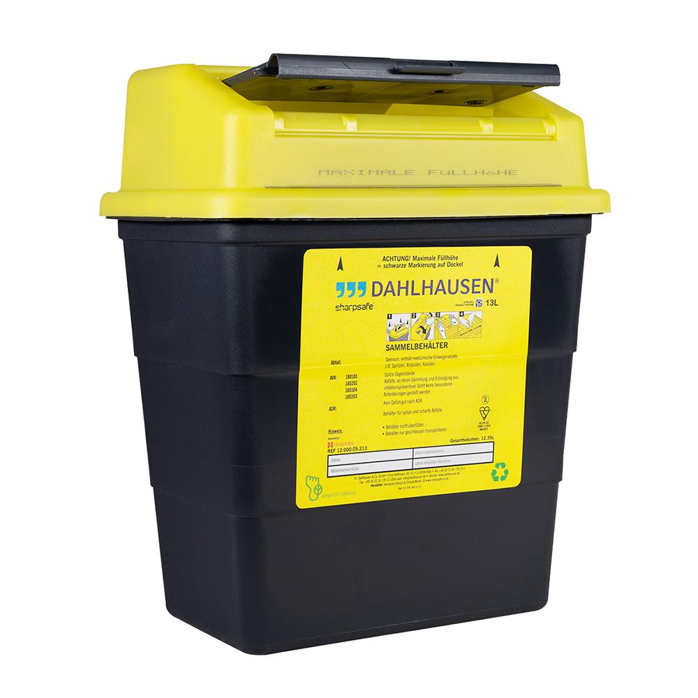 Sharpsafe 13 L Abwurfbehälter, Stück