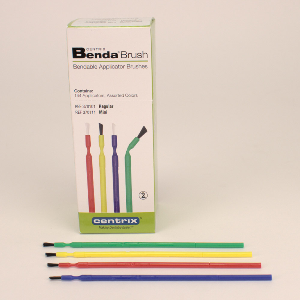 Benda Brush Applikator regular, 144 Stück Sortiment