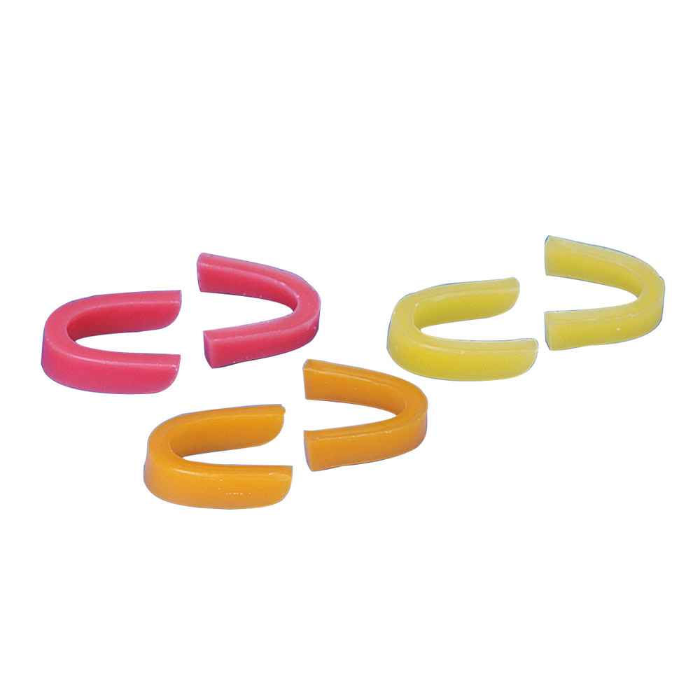 Wachsbißwälle T mittel Ok/UK, 100 Stück