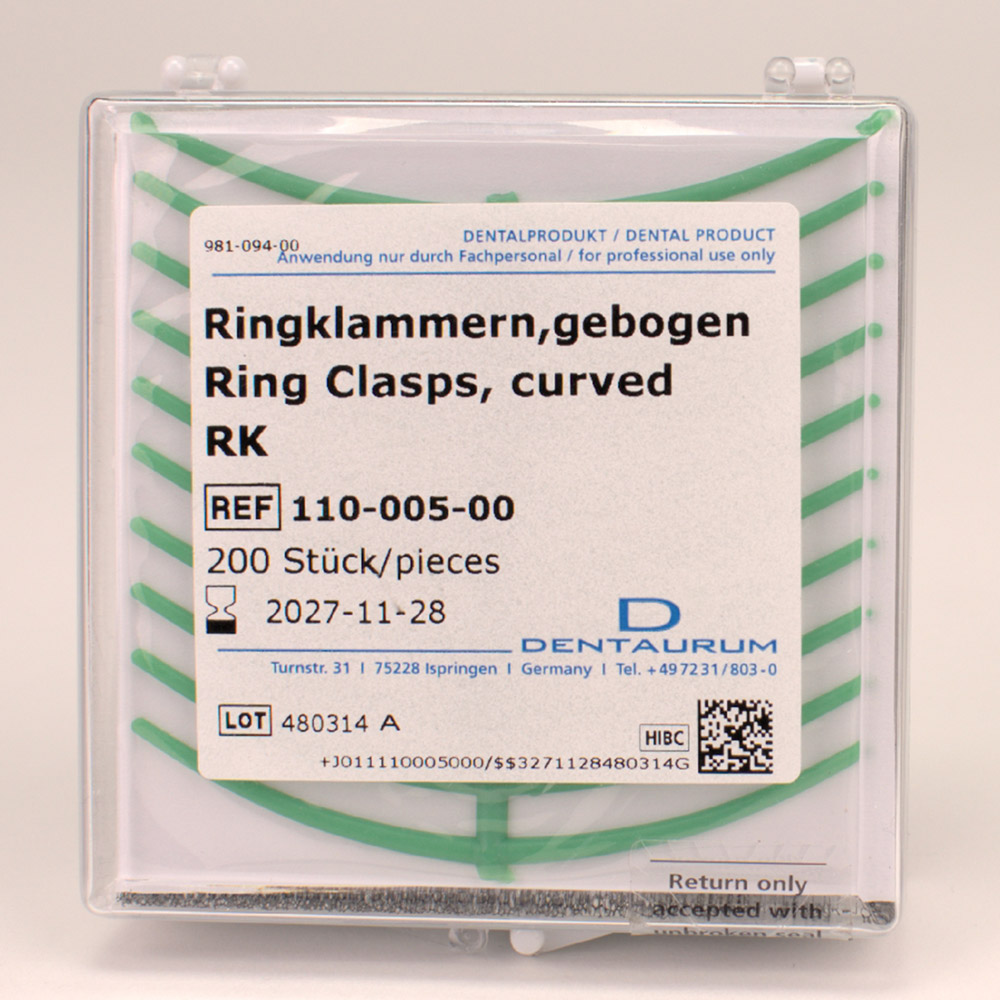 Wachsschablonen RK, 200 Stück