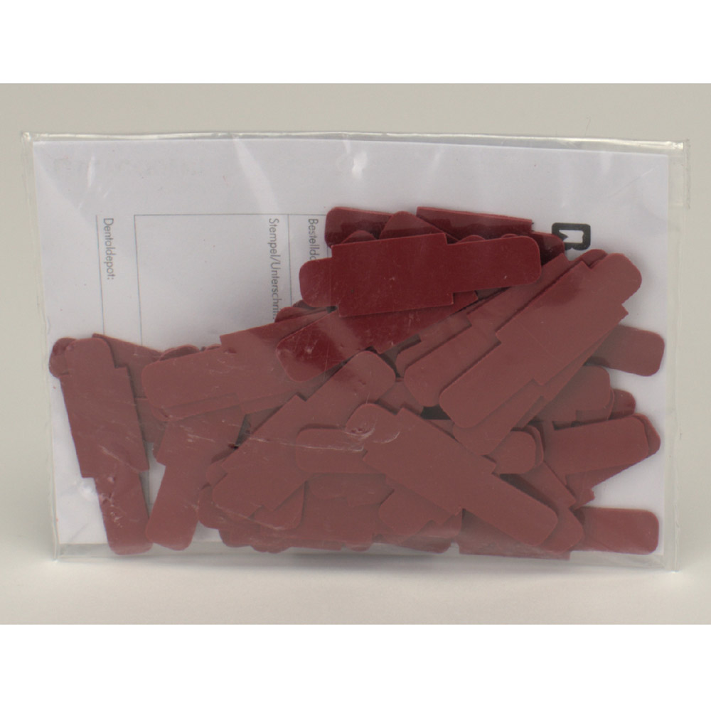 Signalaufstecker rot, 100 Stück