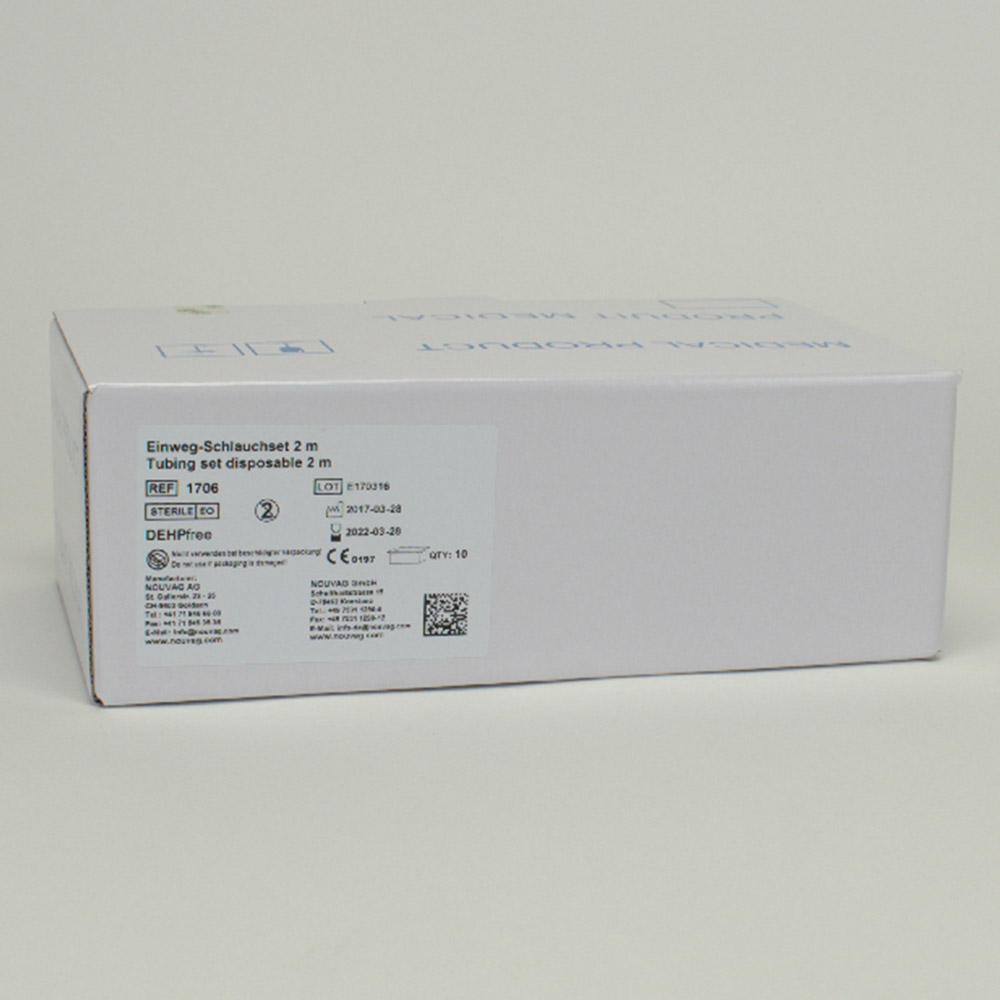 Schlauchset 2 m standard, 10 Stück