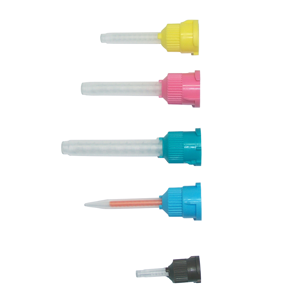 PLULINE Mixing Tips NT 1:1 blau-orange, 50 Stück