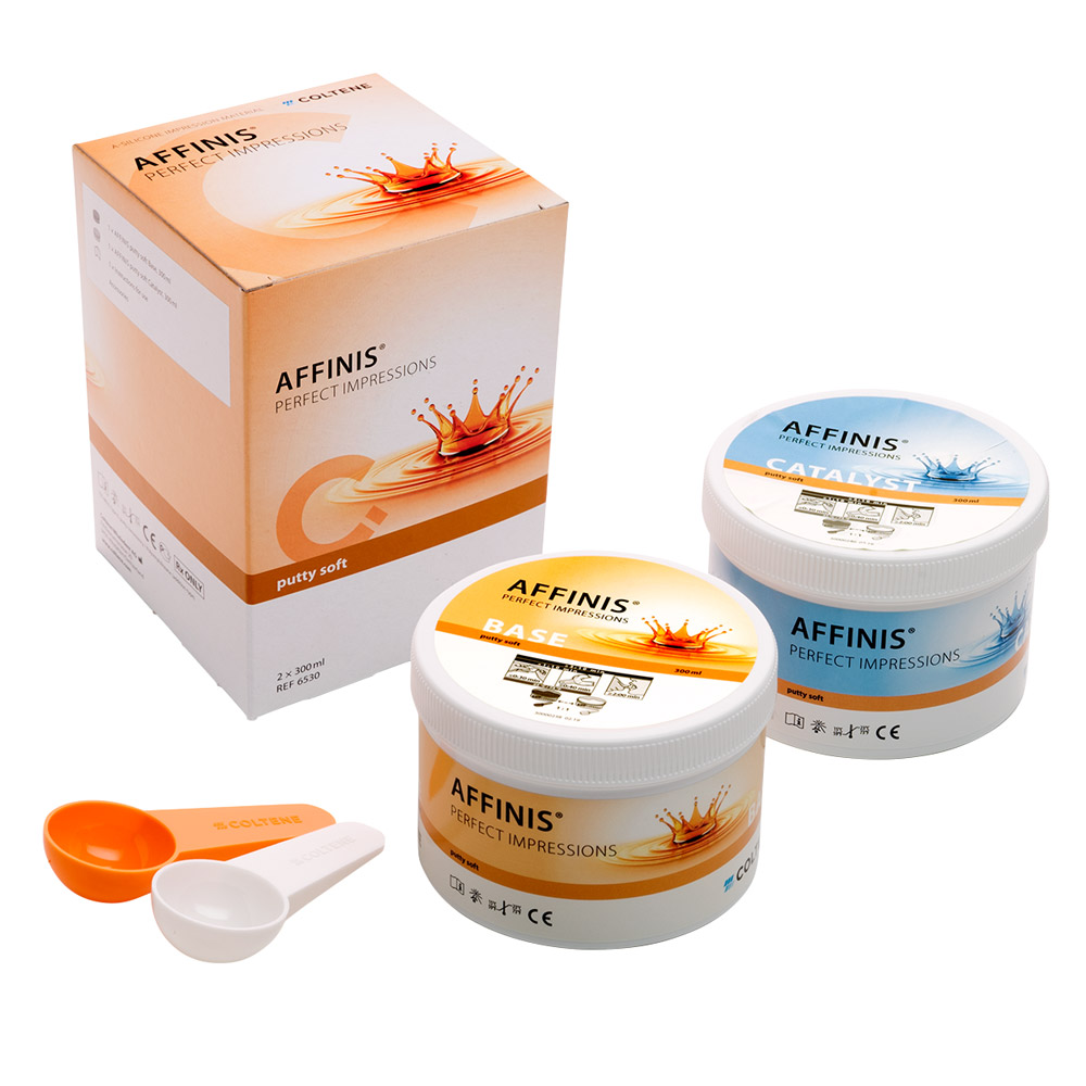 Affinis Putty soft Base + Katalysator, 2 x 300 ml