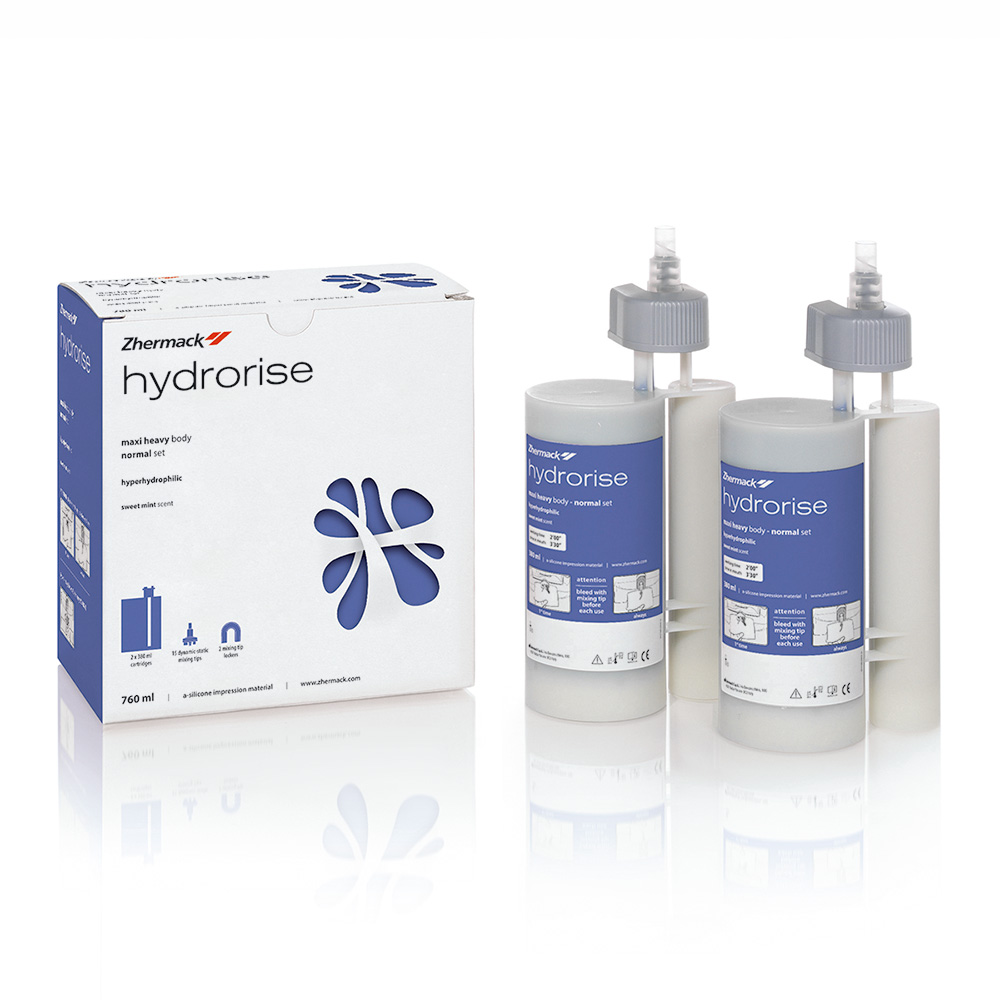 Hydrorise Maxi Heavy Normal Set, 2 x 380 ml Cartrigde, 15 x Dynamic Mischer