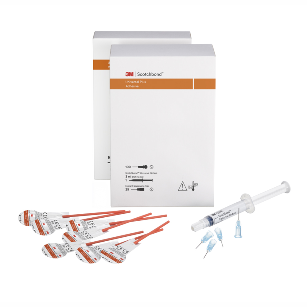 Scotchbond Universal Plus Adhäsiv, 200 L-Pop Kit  + Zubehör