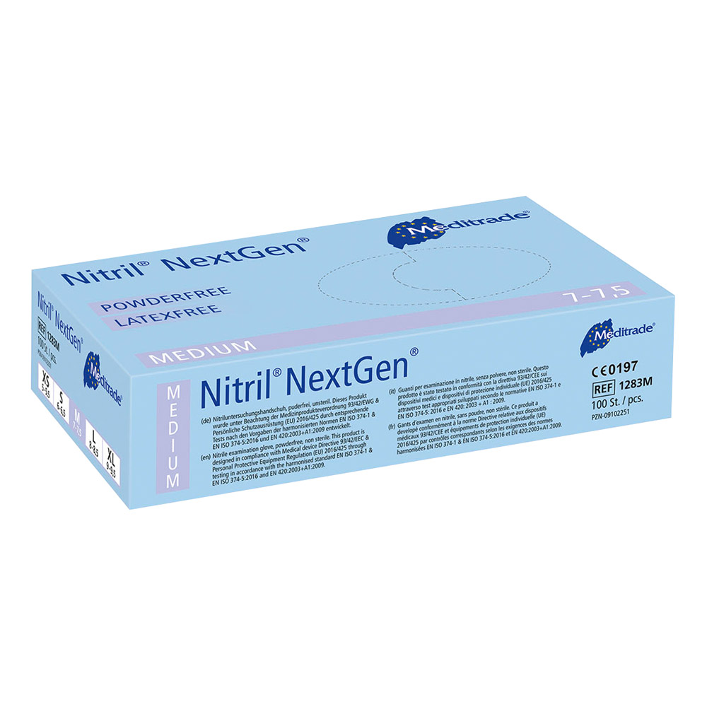 Nitril Next Generation Handschuhe Gr. M, 100 Stück
